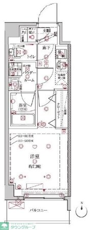クレイシア板橋本町の物件間取画像